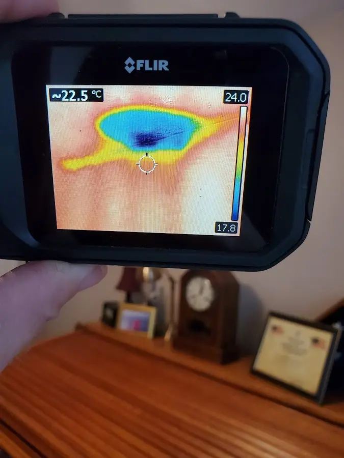 Thermal imaging inspection for water damage in Minnetonka
